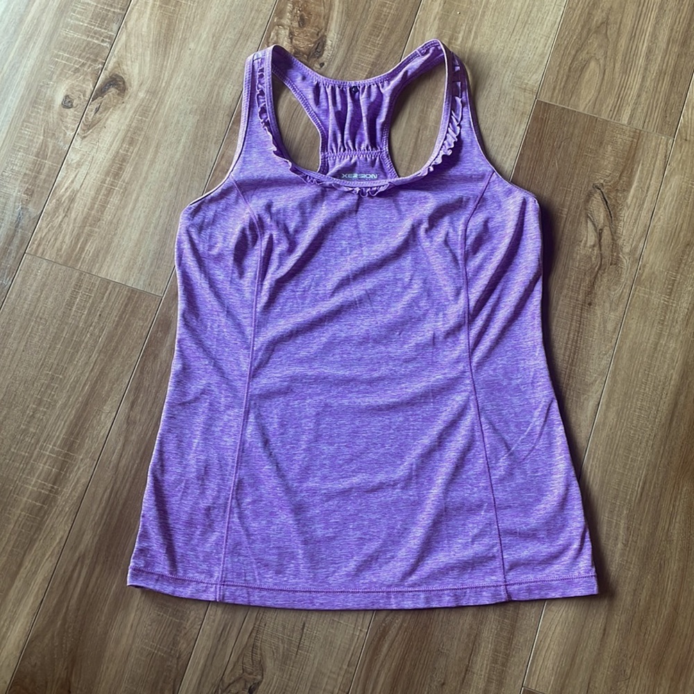 Xersion Performance Light Purple Workout Tank